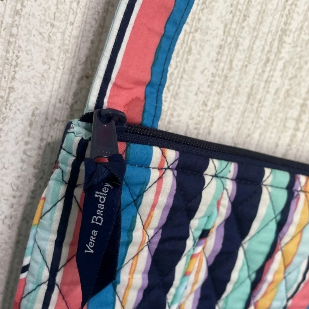 NWT Vera Bradley Hipster Cabana Stripe Purse